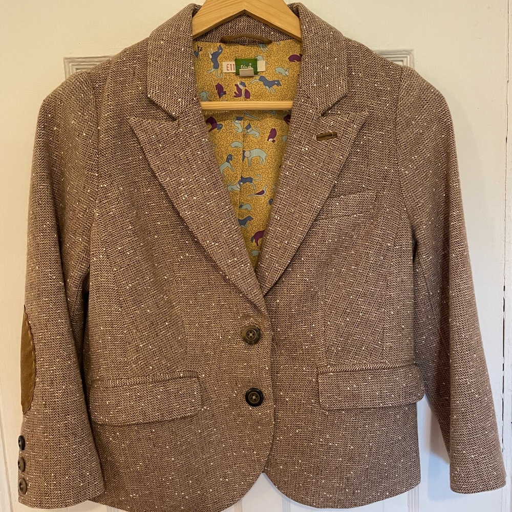 Anthropologie - cropped women’s blazer, size 2.